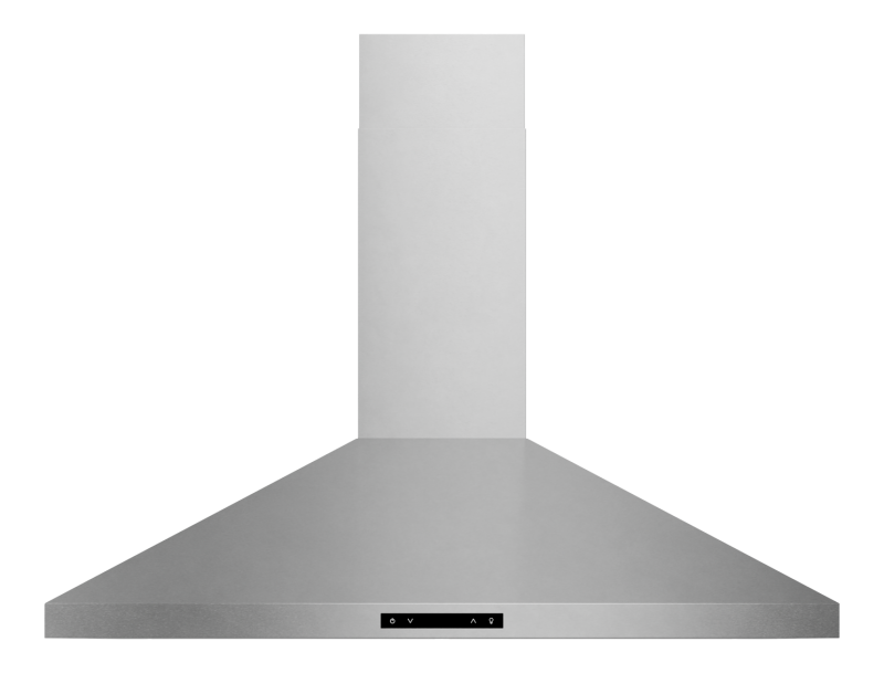 36 Inch Contemporary Wall Mount Pyramid Shape Range Hood ARH36P