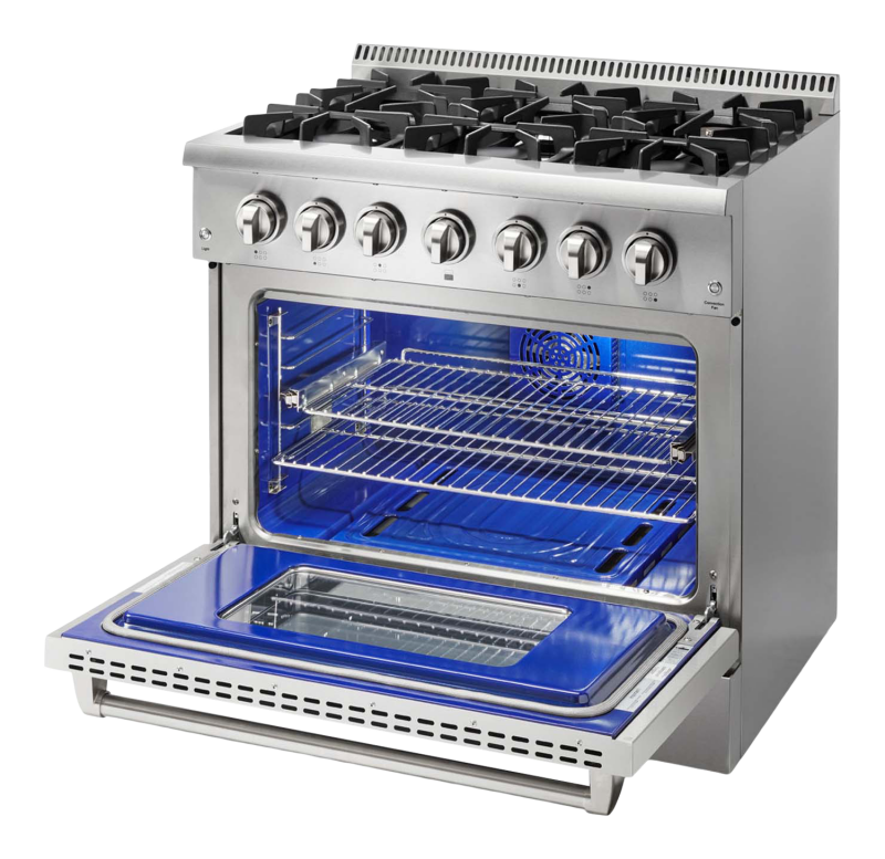 36-inch Dual Fuel Range Professional HRD3606U