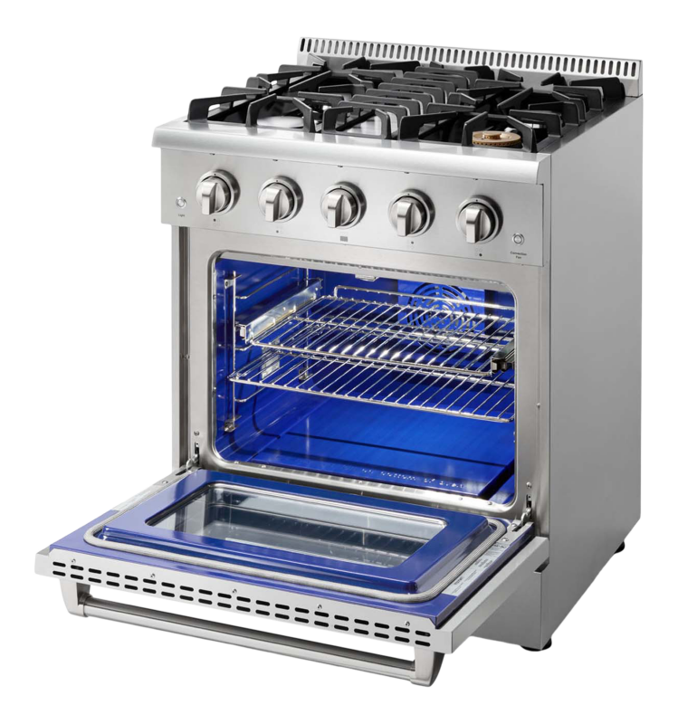 30-inch Professional Liquid Propane Range HRG3080ULP
