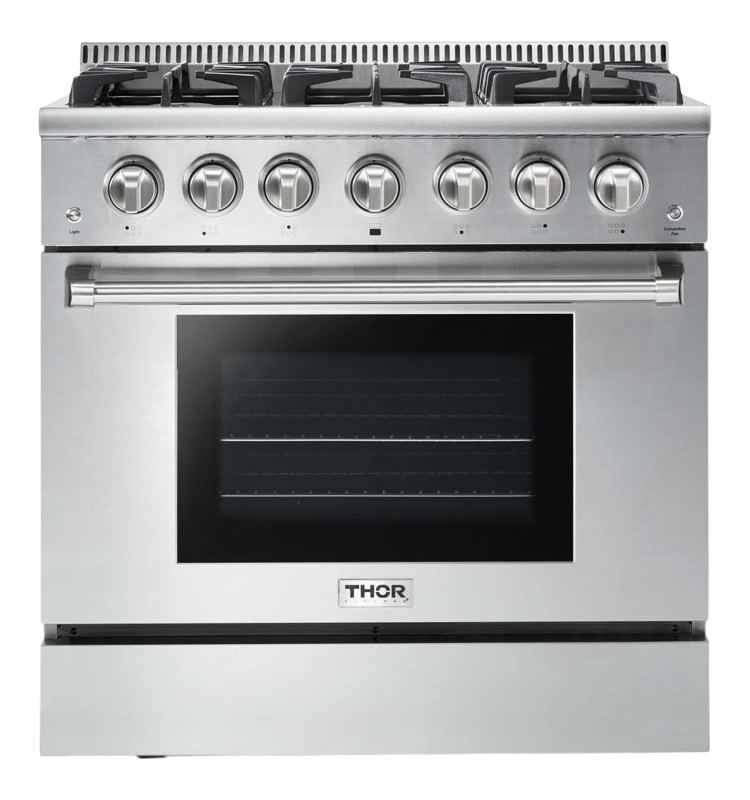 36-inch Professional Gas Range HRG3618U