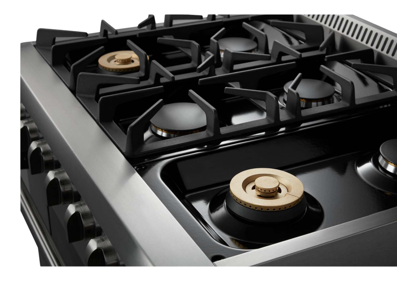36-inch Professional Liquid Propane Range HRG3618ULP