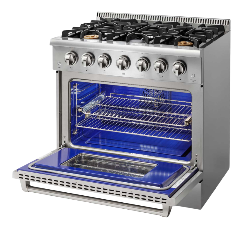 36-inch Professional Liquid Propane Range HRG3618ULP