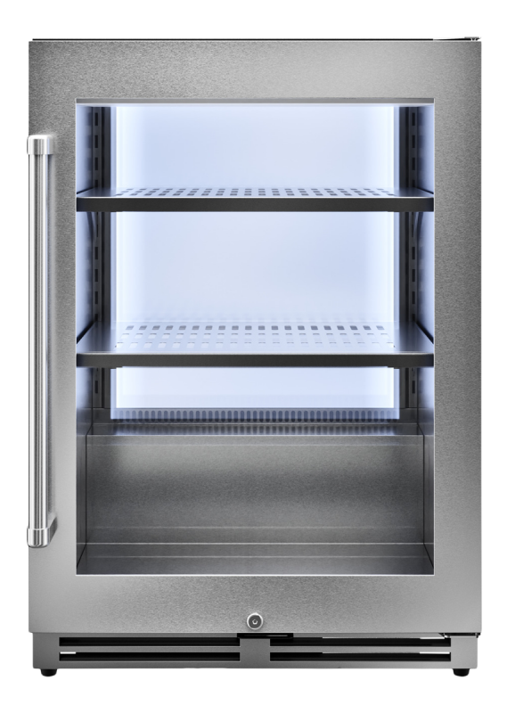 24 Inch Professional Undercounter Beverage Cooler TBR24U