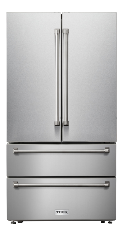 36 Inch Professional French Door Refrigerator With Freezer Drawers TRF3602