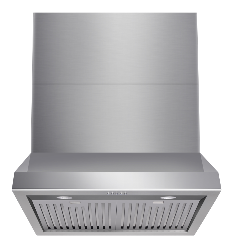 30 Inch Professional Range Hood, 11 Inches Tall in Stainless Steel TRH3006