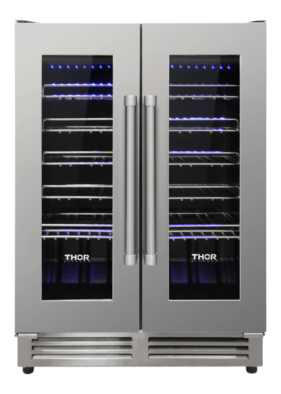42 Bottle Dual Zone Built-in Wine Cooler TWC2402