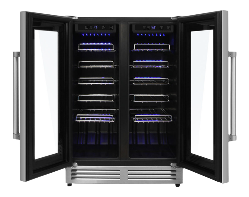 42 Bottle Dual Zone Built-in Wine Cooler TWC2402