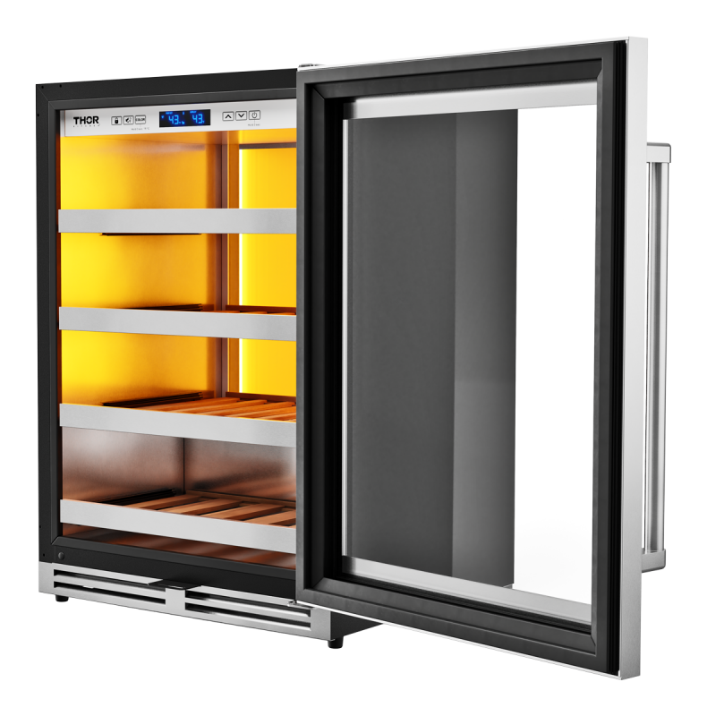 24-inch Single Zone Wine Cooler, 45 Wine Bottle Capacity TWC24UL