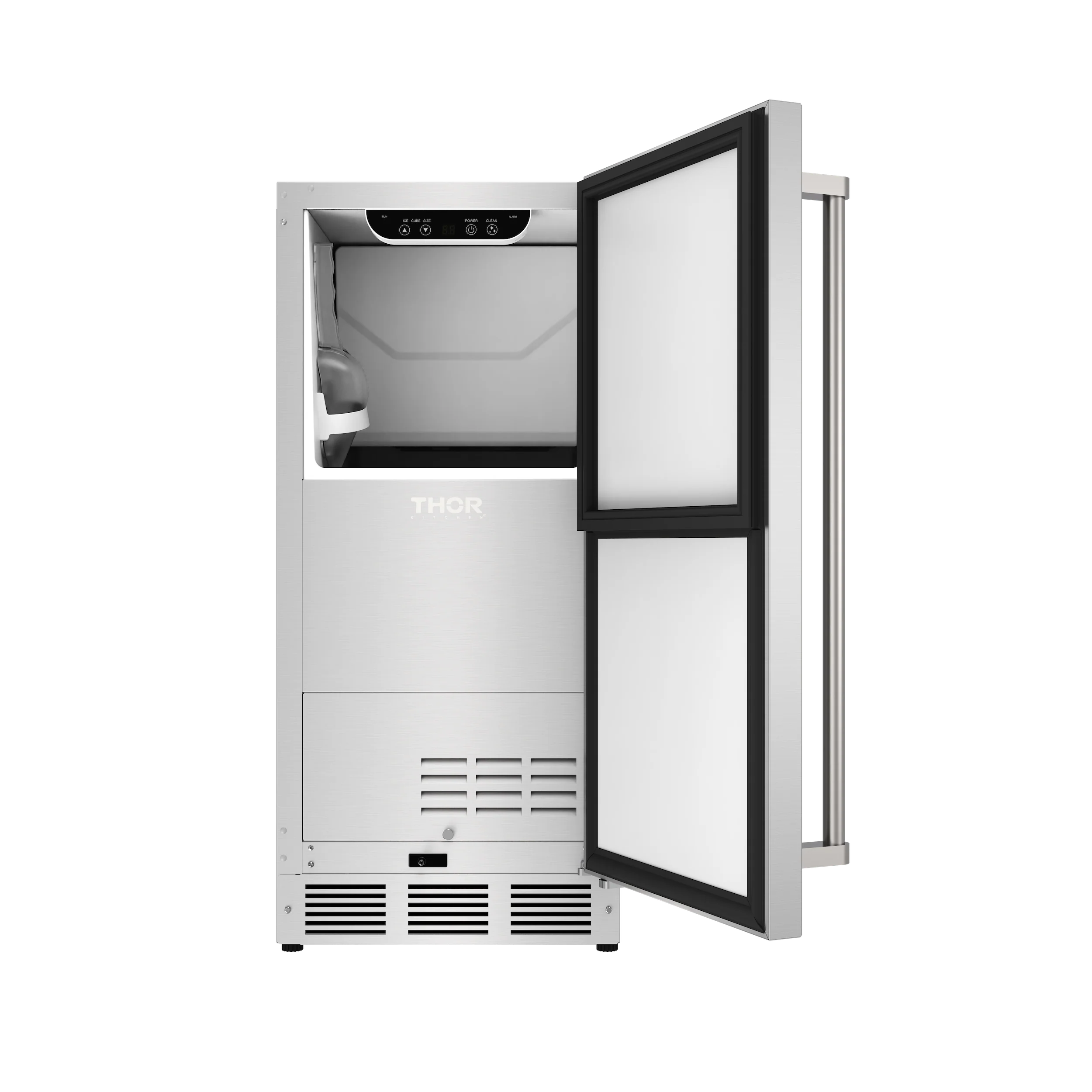 15 Inch Freestanding/built-in Gourmet Ice Maker With Water Filter And Reversible Door TIM1511