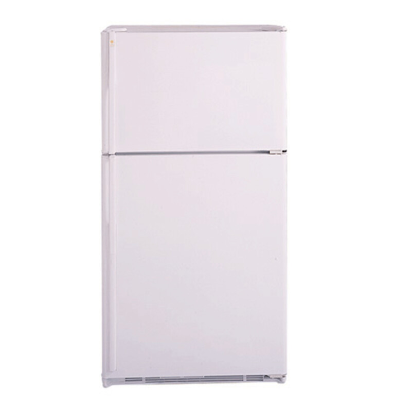 GE Profile Performance™ 21.9 Cu. Ft. Top-Freezer No-Frost CustomStyle™ Refrigerator TNX22PACLBB