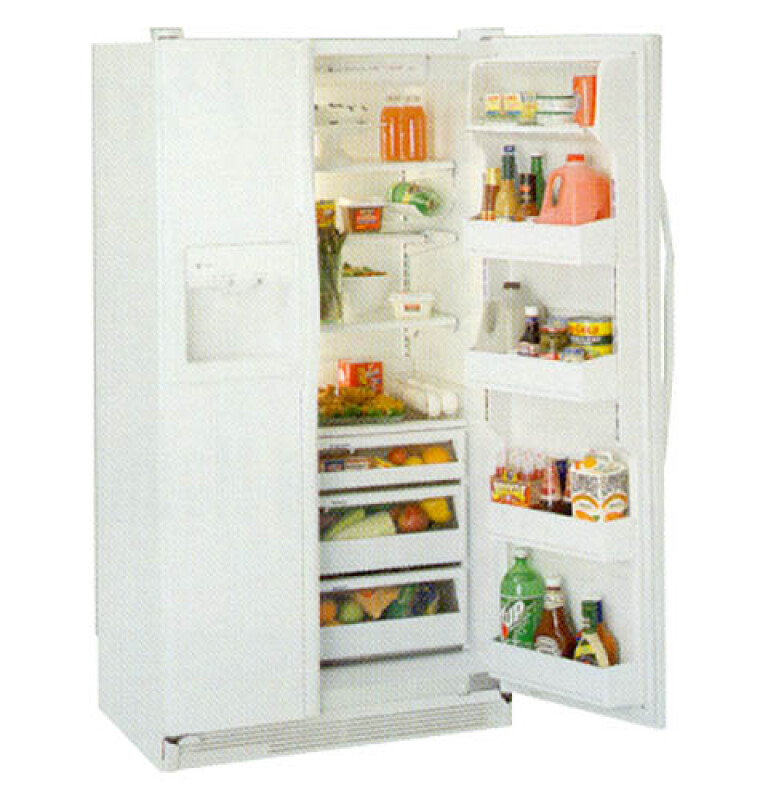 Side-by-Side, No Frost, 576 Liters (Freezer 203 Liters), Spill Proof Shelves, Adjustable Temperature Bins TPG21PRDBB