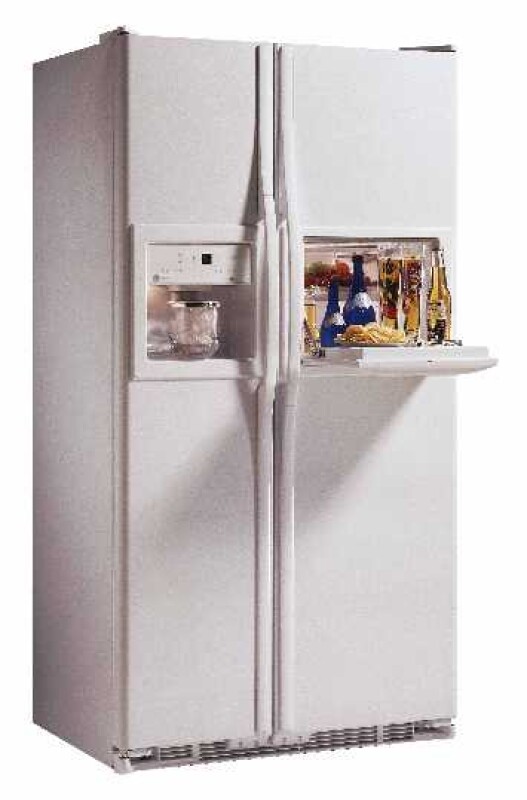 GE Profile™ Side-by-Side, No Frost, 661 Liters (Freezer 246 Liters), Refreshment Center, Electronic Monitor and Diagnostic System TPG24PFDWW