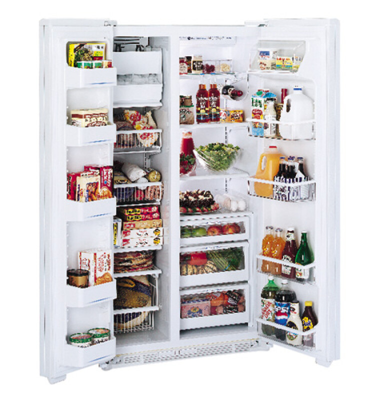 21.0 Cu. Ft. CustomStyle Side-by-Side Refrigerator with Dispenser TPX24BIDBB