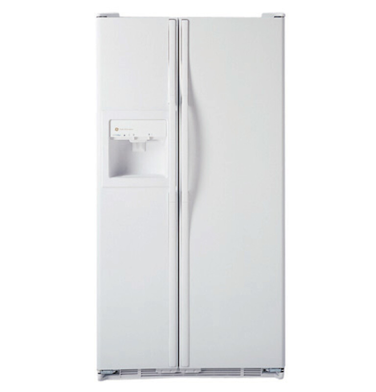 GE Profile Performance™ 23.5 Cu. Ft. CustomStyle™ Side-By-Side Refrigerator TPX24PPBWW