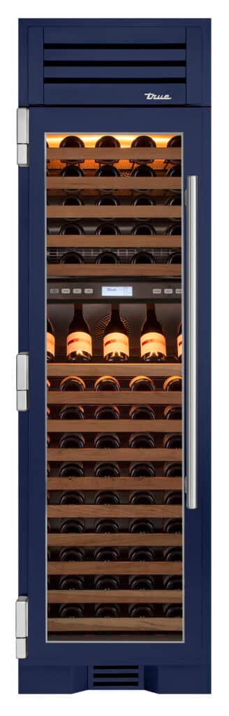 Wine Column, Left Hinged, Cobalt TR24DZWLSGA078H04