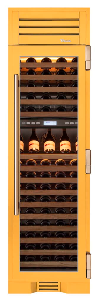 Wine Column, Right Hinged, Saffron, Copper Hardware TR24DZWRSGA103H03