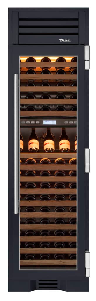 Wine Column, Right Hinged, Juniper, Chrome Hardware TR24DZWRSGA104H02