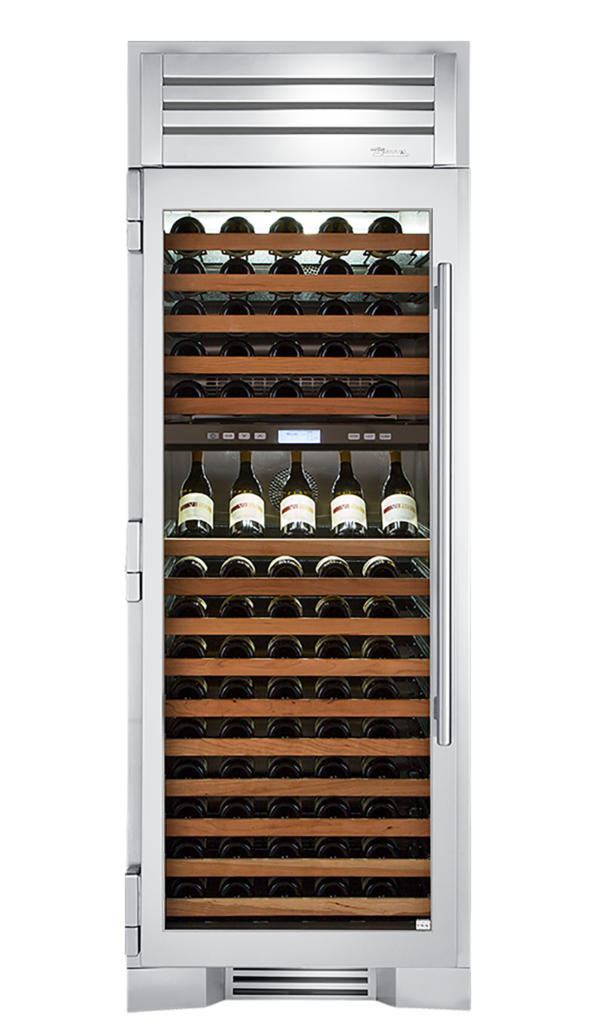 True Residential 30″ Dual Zone Wine Column Stainless Steel TR30DZWLSGC Picture 1