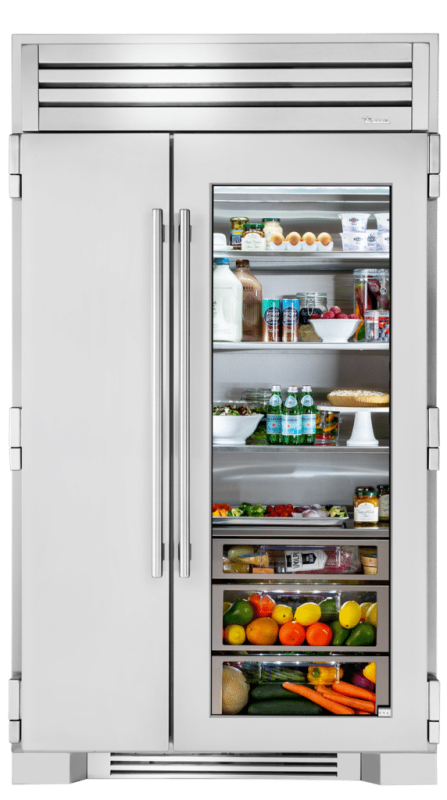 True Residential The True 48 Glass Door Stainless Steel TR48SBSSGC Picture 1
