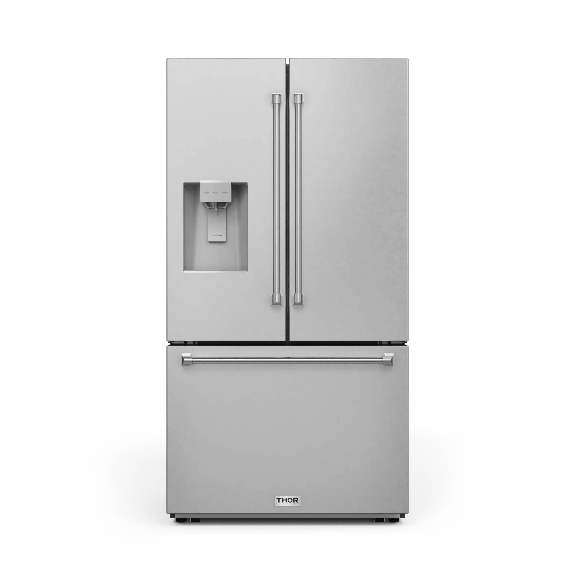 36 Inch Professional French Door Refrigerator With Ice And Water Dispenser TRF3628FFD