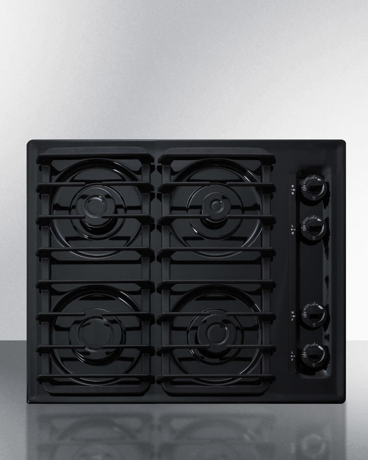 24" Wide 4-Burner Gas Cooktop TTL033S