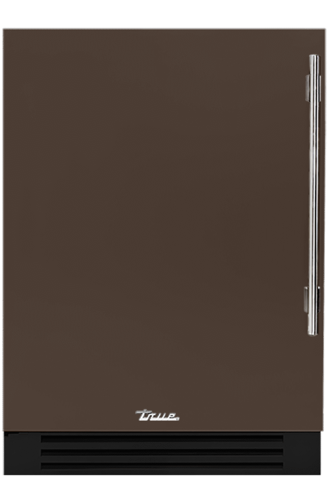 Undercounter Freezer, Left Hinged, Espresso, Chrome Hardware TUF24LOPCDSK305H02