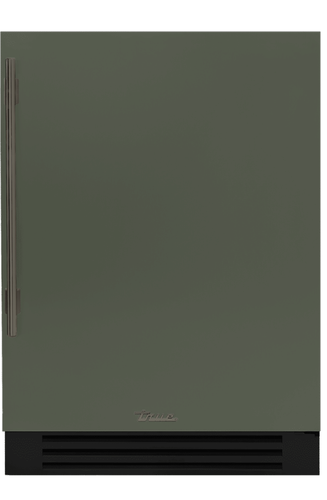 Undercounter Freezer, Right Hinged, Olive, Pewter Hardware TUF24ROPCDSK238H05