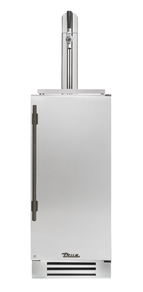 Undercounter Beverage Dispenser, Right Hinged, Color Match, Pewter Hardware TUR15BDROPCDSKXXXH05