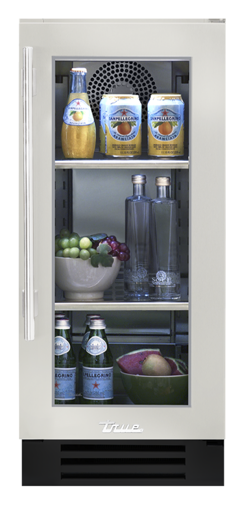 Undercounter Refrigerator, Right Hinged, Antique White, Chrome Hardware TUR15ROGCDSK050H02