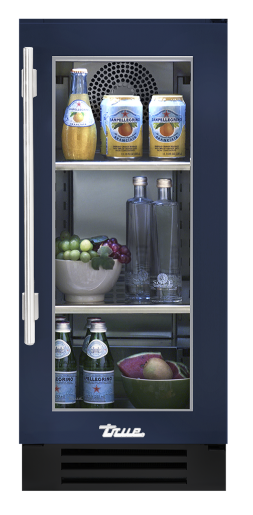 Undercounter Refrigerator, Right Hinged, Cobalt, Chrome Hardware TUR15ROGCDSK078H02