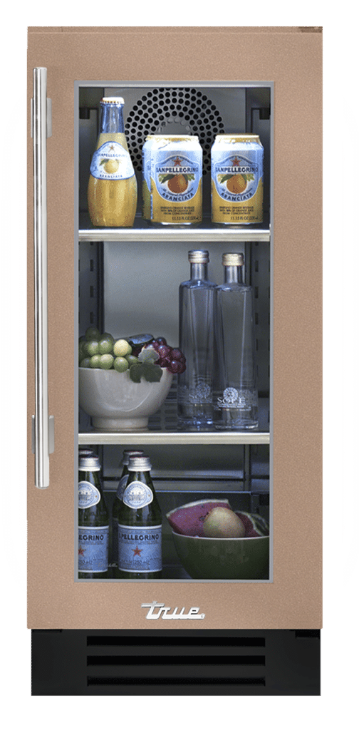 Undercounter Refrigerator, Right Hinged, Champagne TUR15ROGCDSK179H04