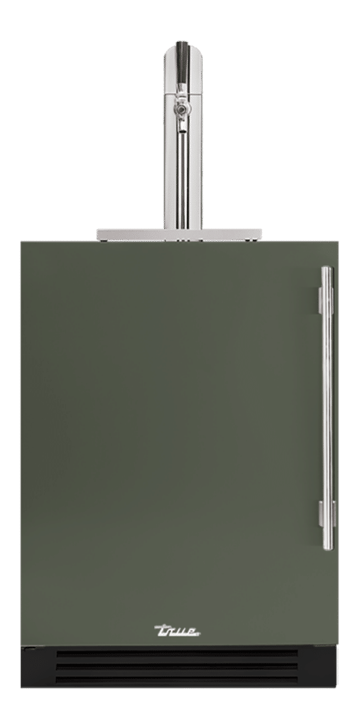 Undercounter Beverage Dispenser, Left Hinged, Olive TUR24BDLOPCDSK238H04