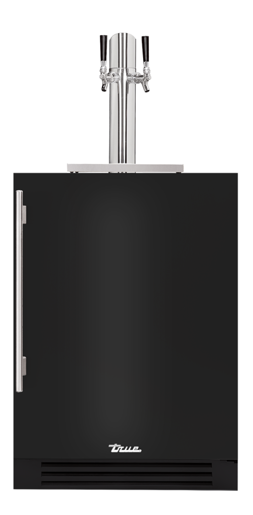 24″ Dual Tap Beverage Dispenser Solid Stainless TUR24DDRSSC027H03