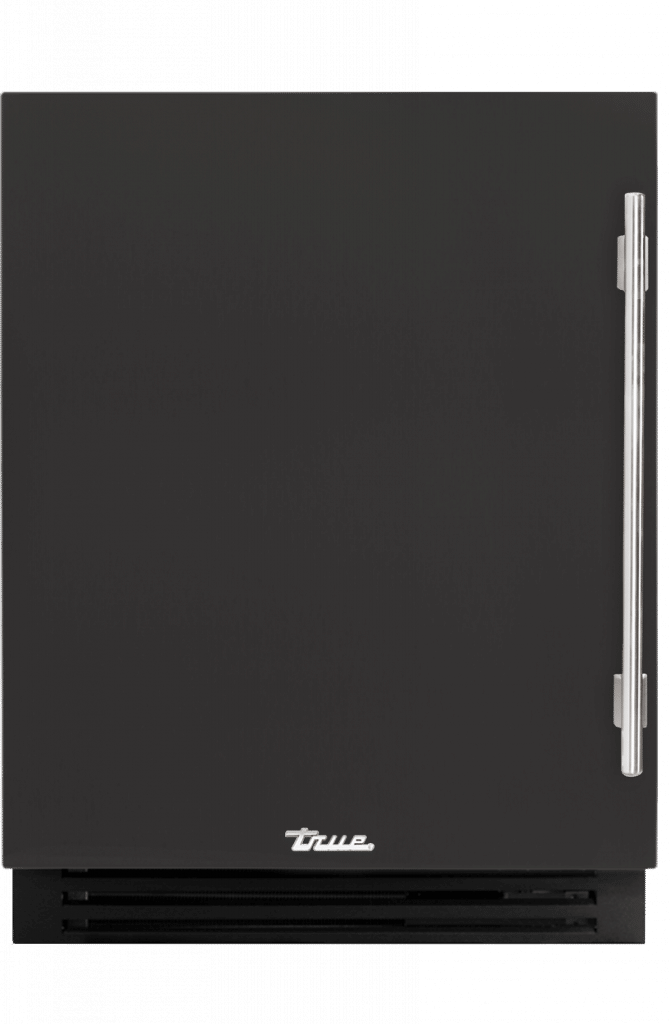 ADA Height Undercounter Refrigerator, Left Hinged, Ultra Matte Black TURADA24LSA085H04
