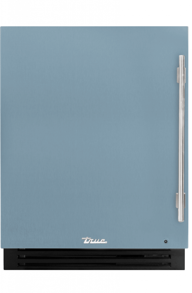 ADA Height Undercounter Refrigerator, Left Hinged, Bluestone TURADA24LSA152H04