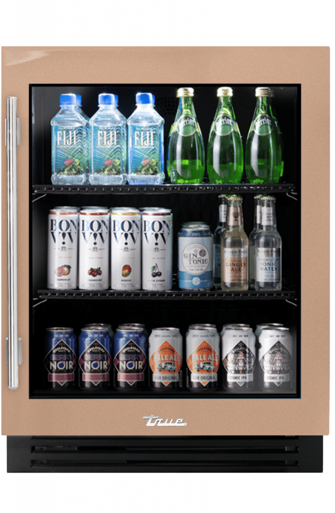 ADA Height Undercounter Refrigerator, Right Hinged, Champagne TURADA24RGA179H04