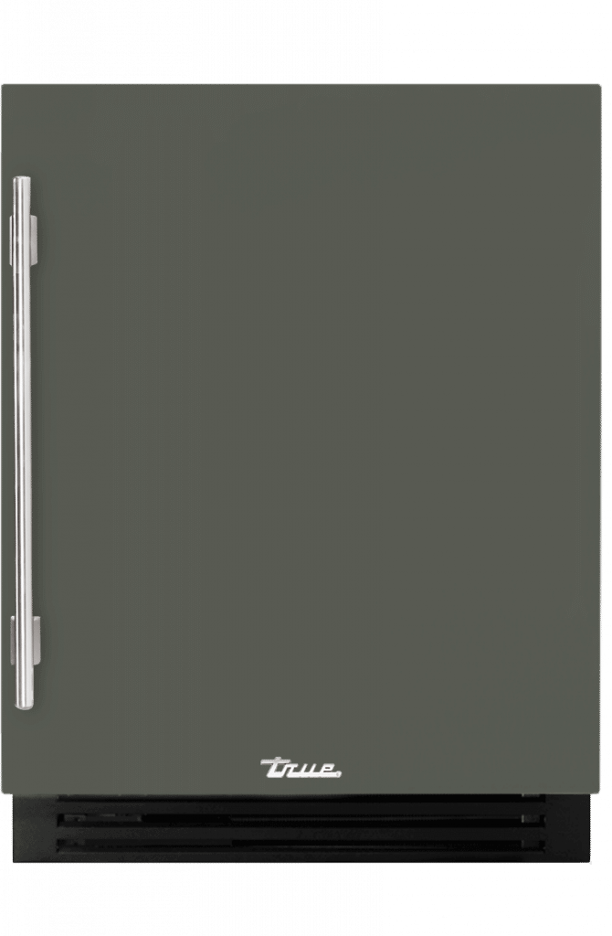ADA Height Undercounter Refrigerator, Right Hinged, Olive TURADA24RSA238H04