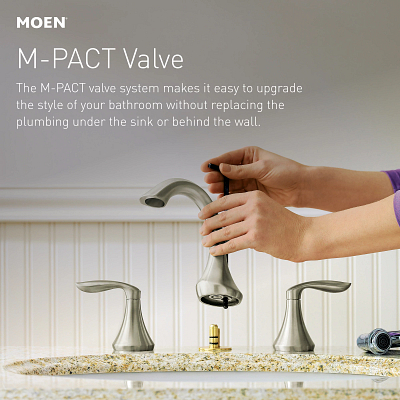 Glyde Two-Handle Widespread Bathroom Sink Faucet TV6173