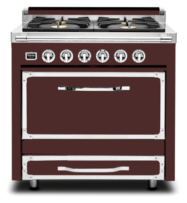 36"W. Tuscany Range - TVDR361 TVDR3614BKA