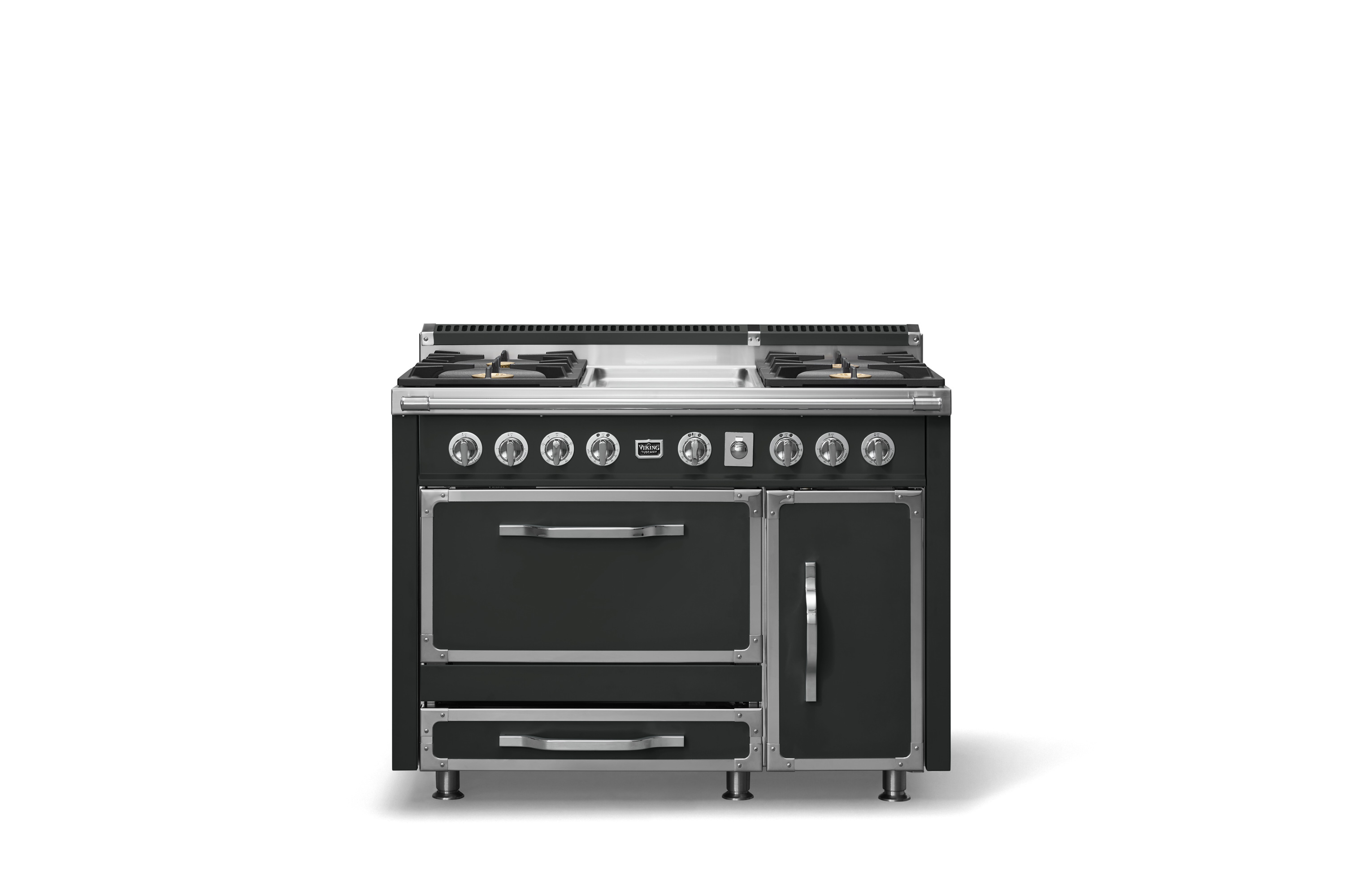 48"W. Tuscany Dual Fuel Range TVDR4816BSC