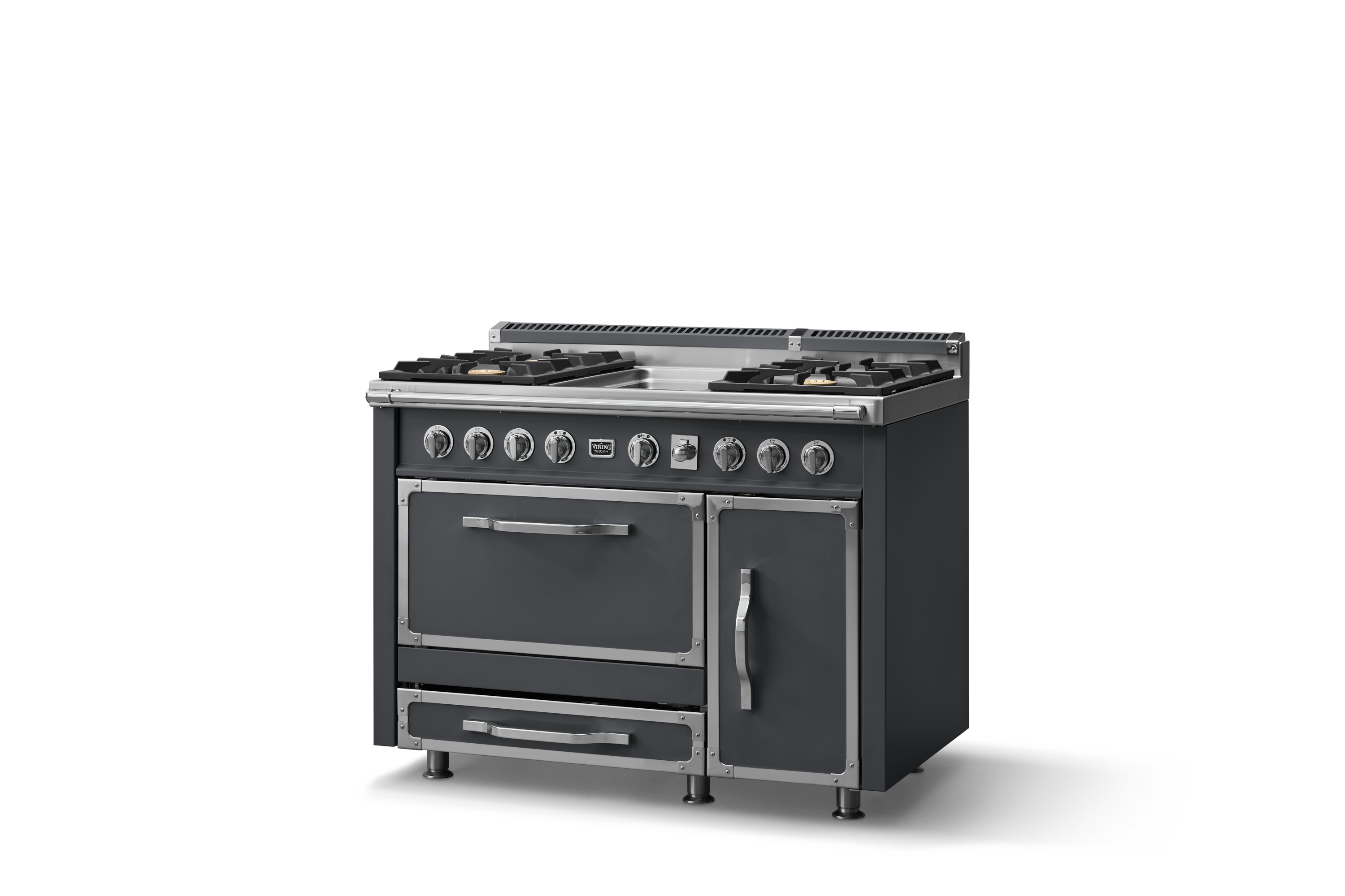 48"W. Tuscany Dual Fuel Range TVDR4814GCS