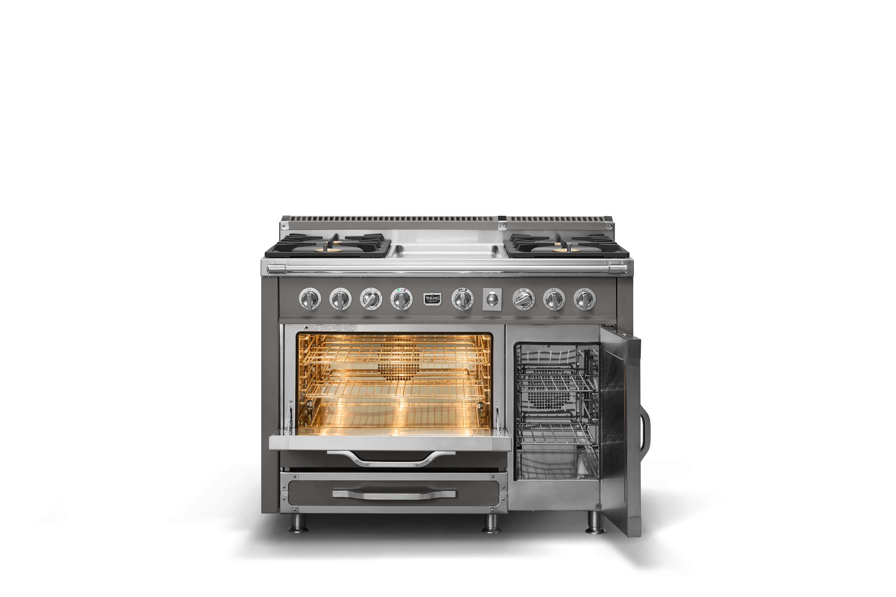 48"W. Tuscany Dual Fuel Range TVDR4814GDG