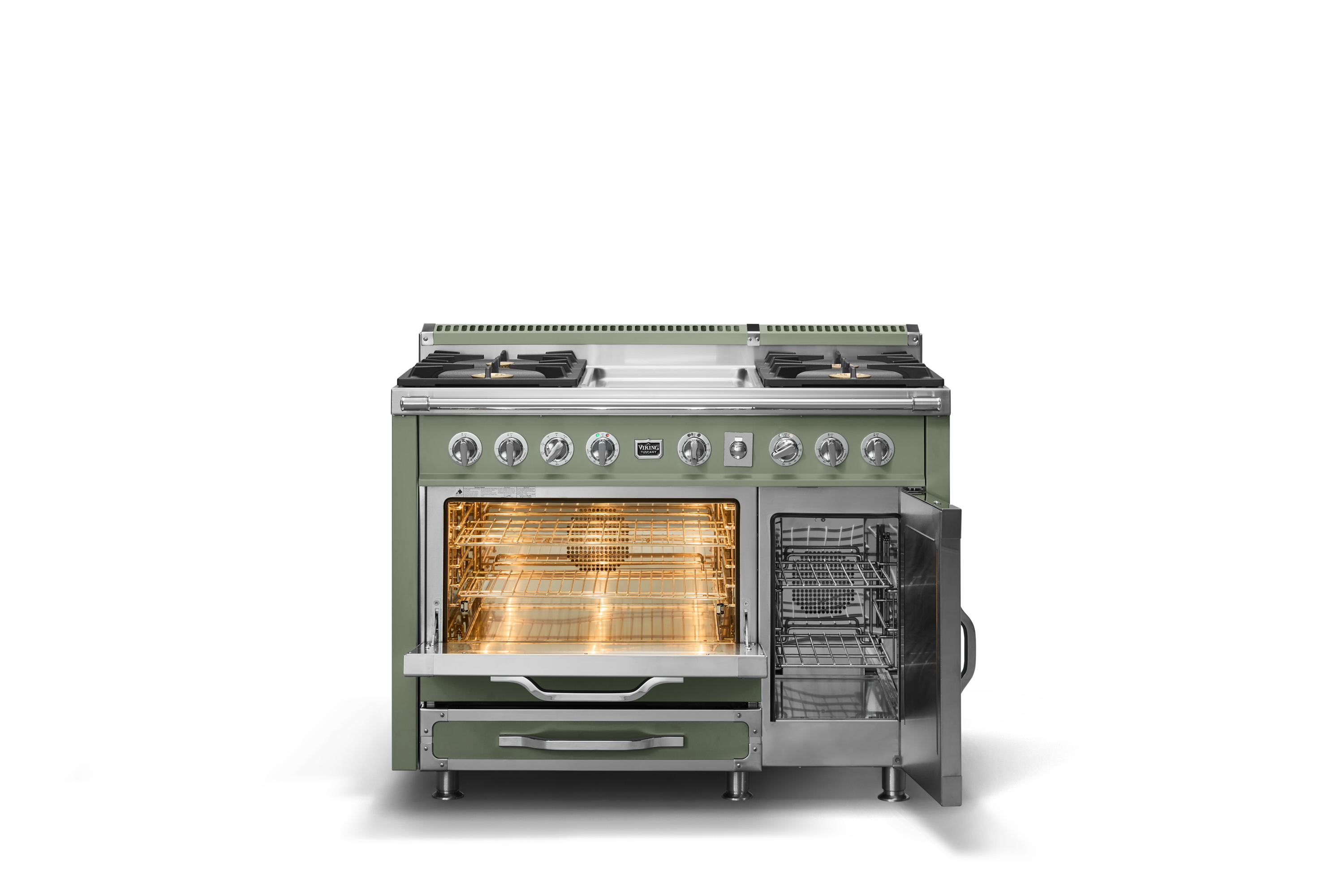 48"W. Tuscany Dual Fuel Range TVDR4814GEU