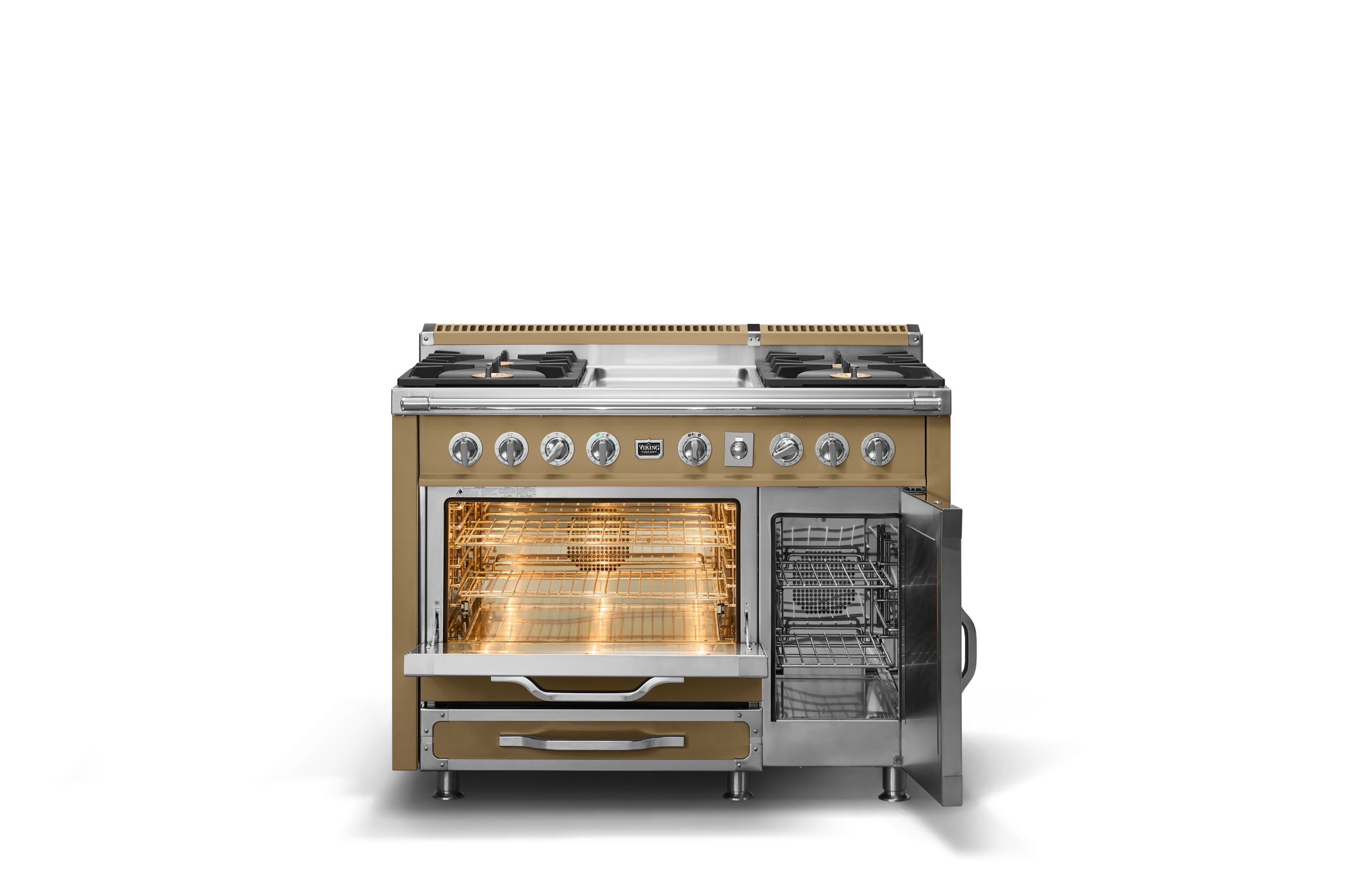 48"W. Tuscany Dual Fuel Range TVDR4814GGH