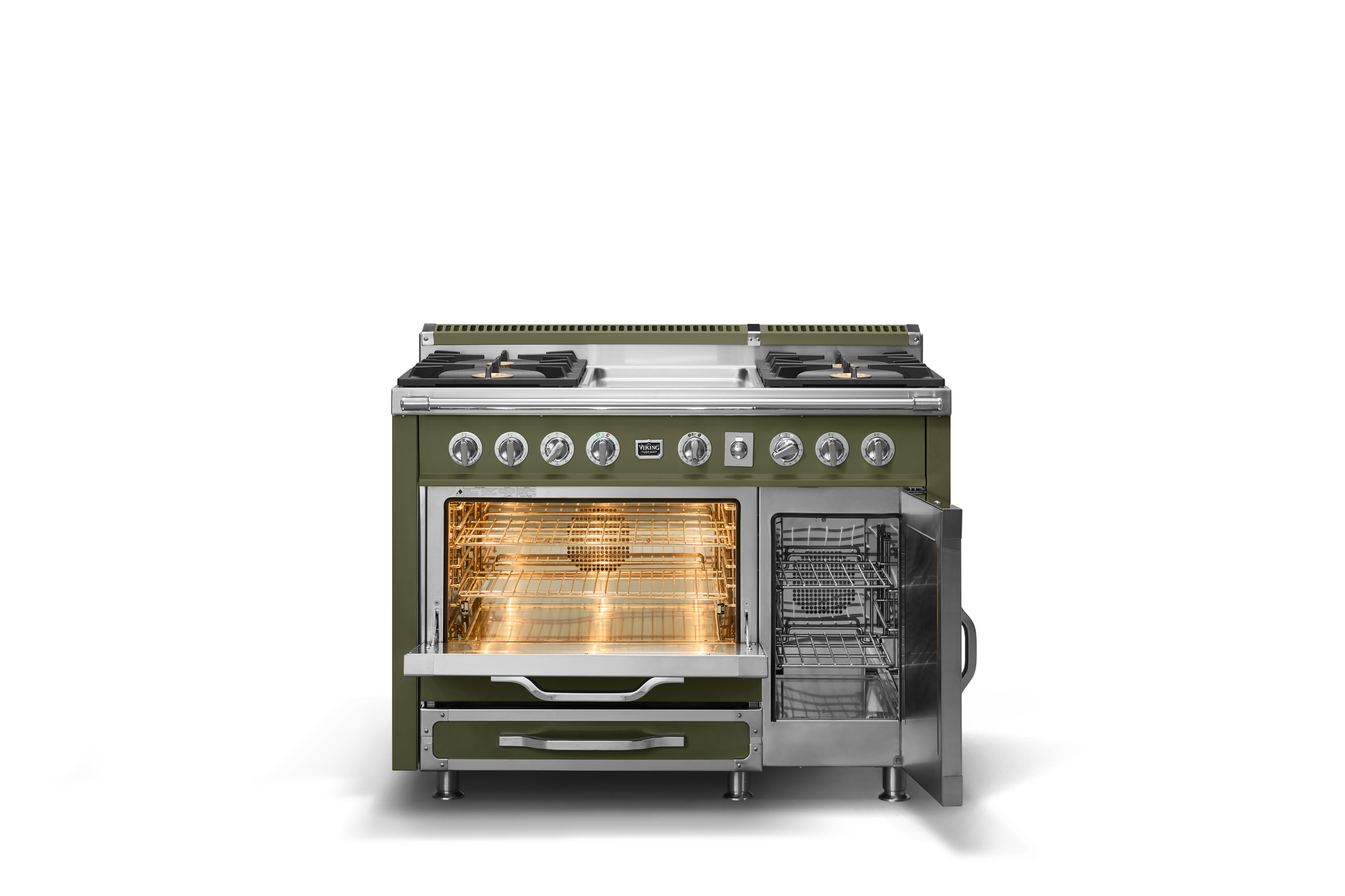 48"W. Tuscany Dual Fuel Range TVDR4814GMA
