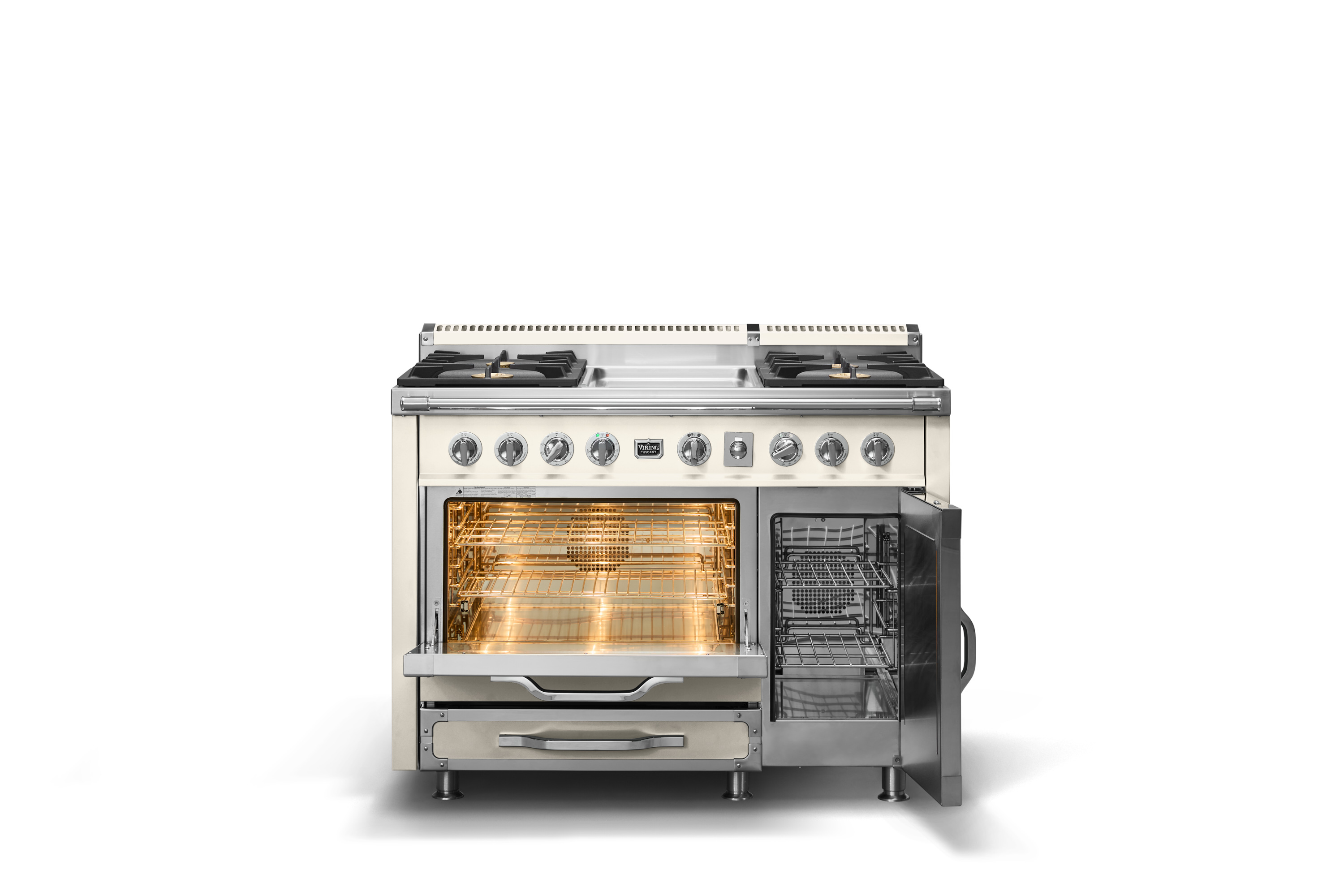 48"W. Tuscany Dual Fuel Range TVDR4814GPW