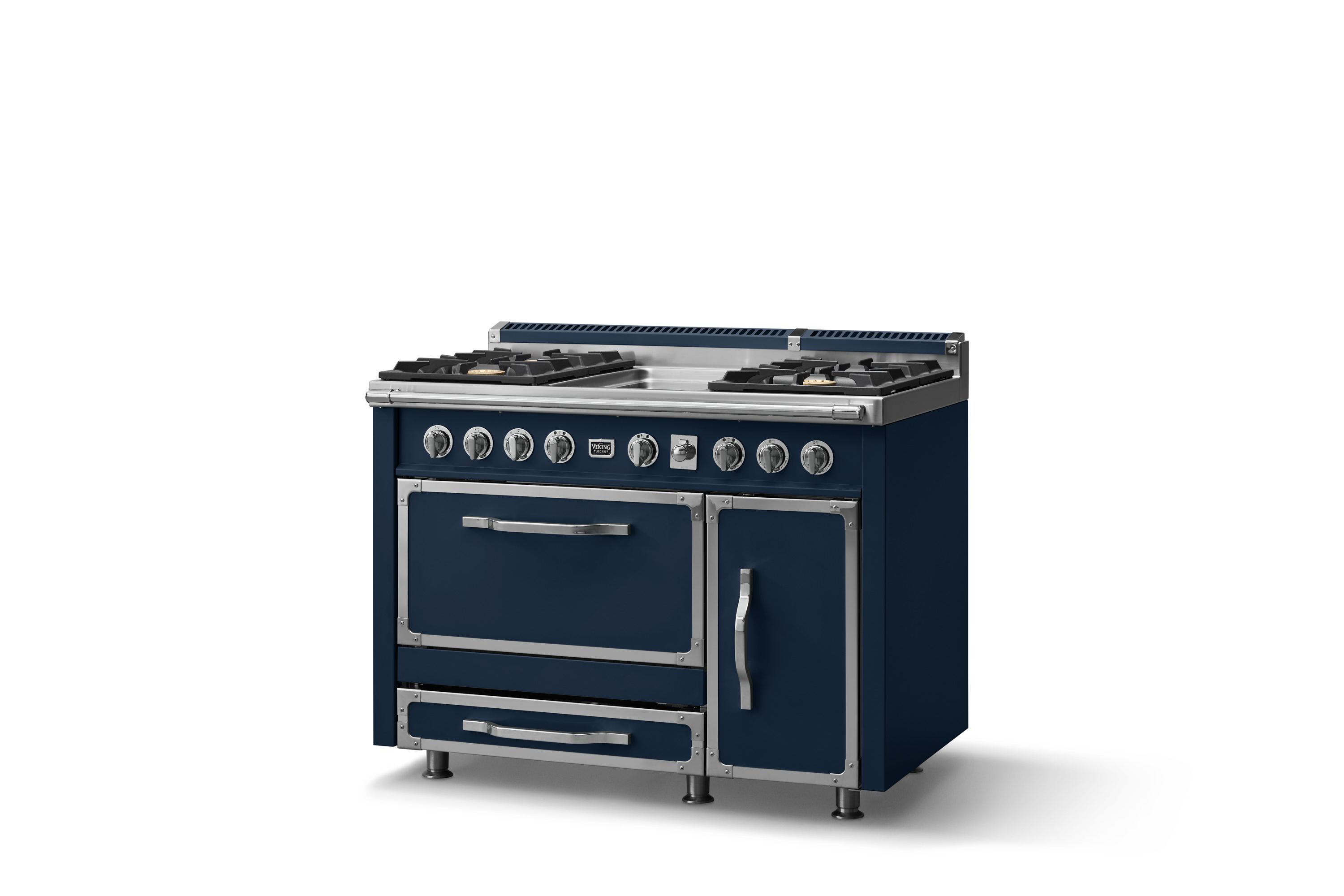 48"W. Tuscany Dual Fuel Range TVDR4814GSB