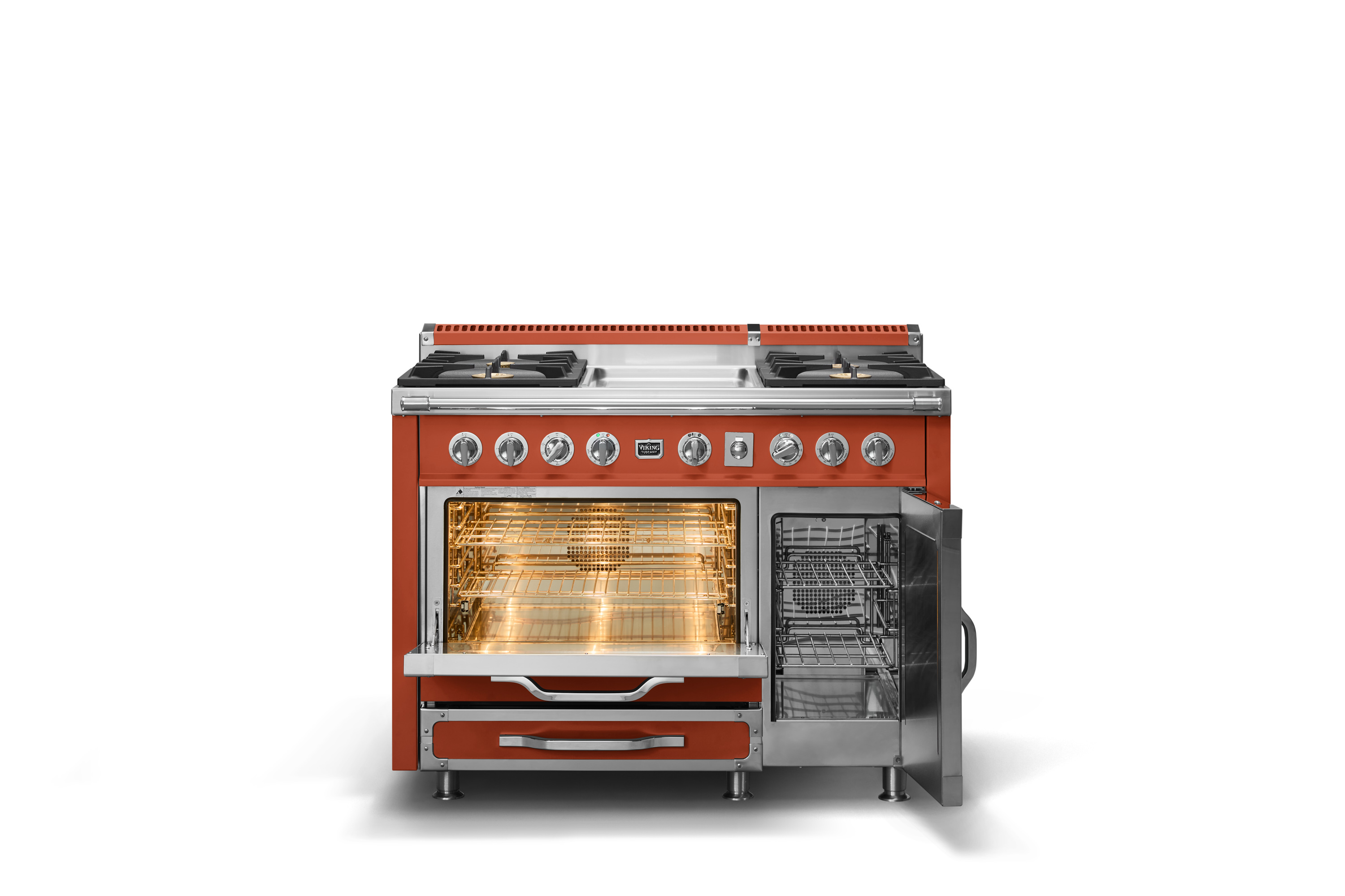 48"W. Tuscany Dual Fuel Range TVDR4814GSC