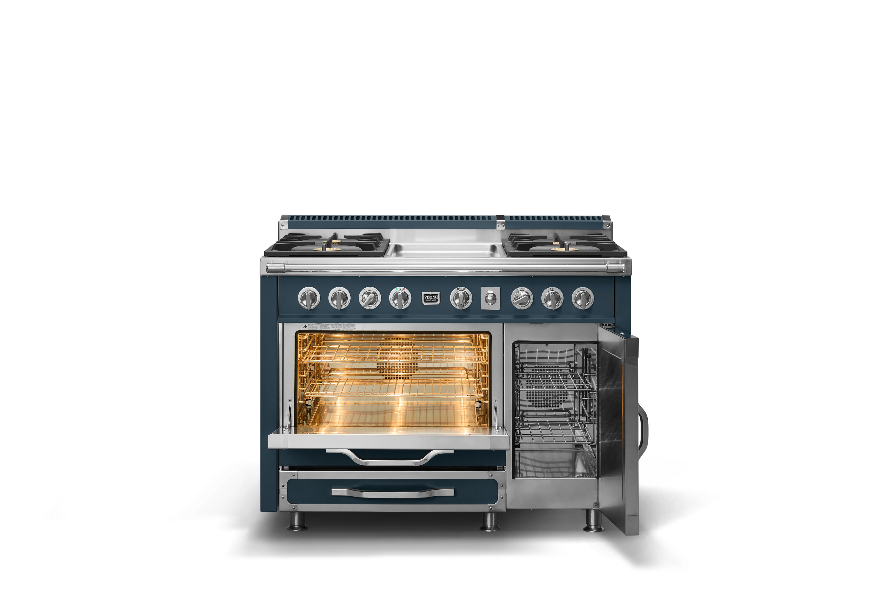 48"W. Tuscany Dual Fuel Range TVDR4814GSQ