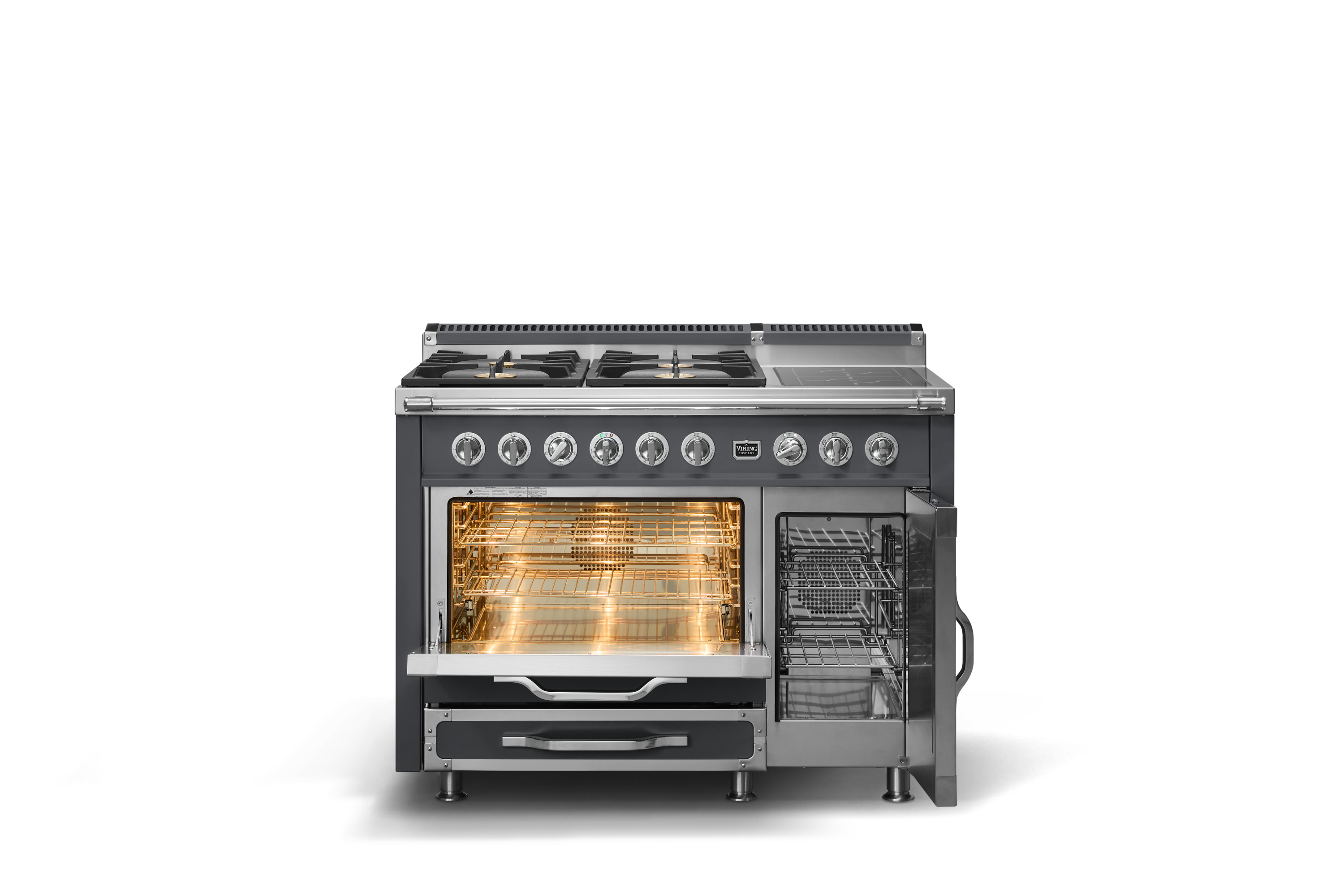 48"W. Tuscany Dual Fuel Range TVDR4814ICS